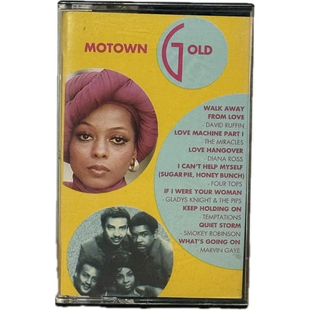 Motown‎ Gold Cassette Tape